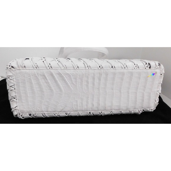New Nancy Gonzalez White Genuine Crocodile Leather XL Tote‎ Bag NWT $3950rt - Picture 5 of 7